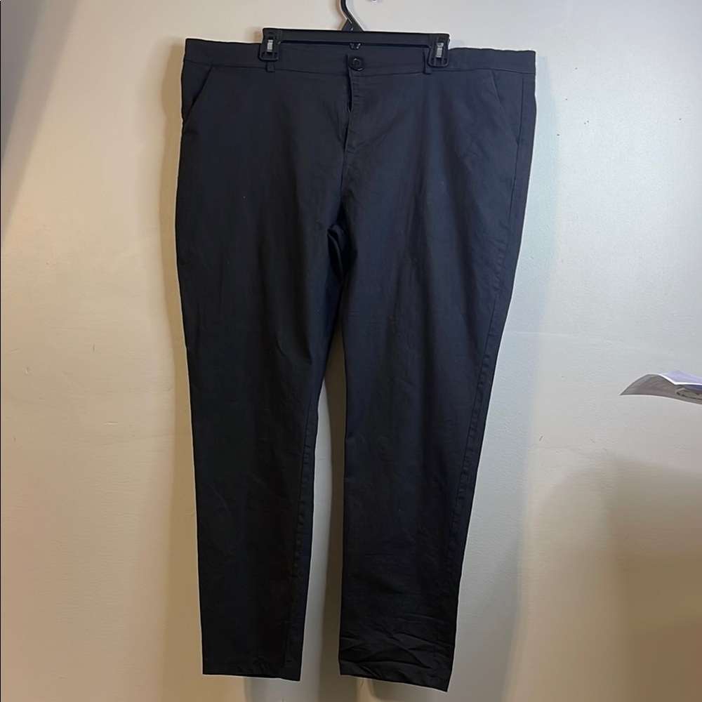 🏷️ Percle Women’s Black Skinny Trousers Size 3XL #148